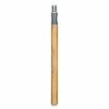 Coastwide PUSH BROOM HANDLE WITH METAL THREAD, WOOD, 60in HANDLE, NATURAL 24420789